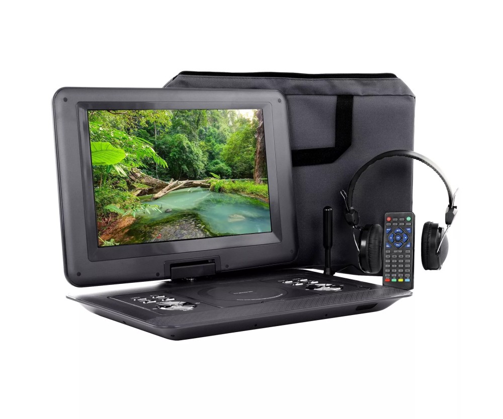 Reconditioned Trexonic 15.4" Portable DVD Player w/ TFT Screen USB SD AV Inputs Reconditioned Trexonic 15.4" Portable DVD Player w/ TFT Screen USB SD AV Inputs